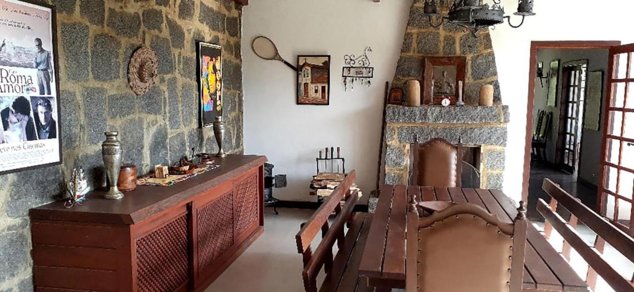 Chacara Com Wi-Fi, Churrasqueira E Lazer Em Cunha Exterior foto